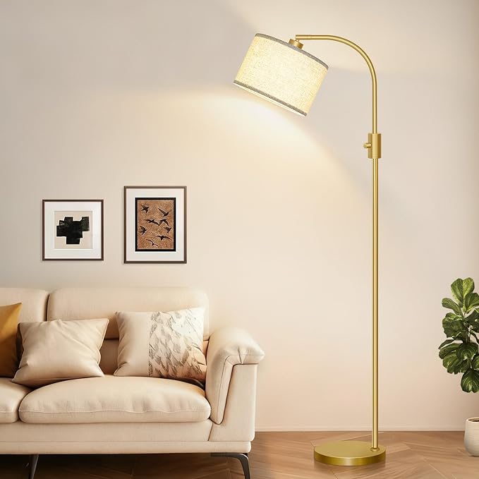 Nintiue Upgraded Modern Arc Dimmable Tall Standing Floor Lamp - Image 8