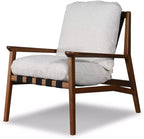 Grain Wood Furniture Solid Wood Mid Century Lounge Chair - Image 5