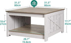 YITAHOME Coffee Table Farmhouse Coffee Table - Image 2