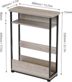 Narrow Side Table, 3-Tier Slim End Table - Image 3