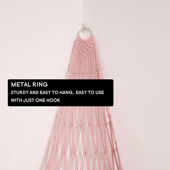 Amdermi Stuffed Animal Hammock Corner Hanging Net - Image 3