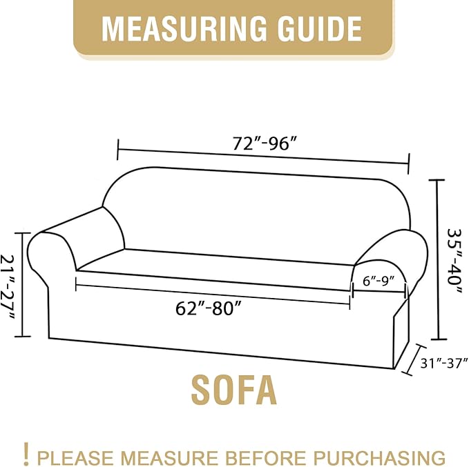H.VERSAILTEX Stretch Sofa Covers - Image 4