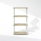 Furinno Turn-N-Tube Book Shelf, 4-Tier Bookshelf, Bookcase - Image 8