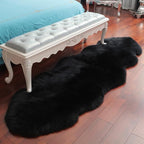 IRIWOOL Premium Genuine Fur Sheepskin Rug Real Australia Sheepskin Natural - Image 4