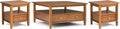 SIMPLIHOME Warm Shaker Solid Wood Transitional-Style 36-inch Wide Coffee Table by SimpliHome