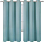 Stone Blue Thermal Blackout Curtains/42 x 72 Inch/Set of 2 Panels Room - Image 2