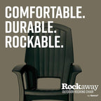 Semco Rockaway Heavy Duty All-Weather Outdoor Rocking Chair Plastics - Image 6