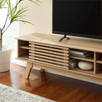 Modway Render Mid-Century Modern Low Profile 70 Inch Media Console TV Stand in - Image 7