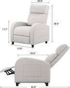 Homall Recliner Chair, Recliner Sofa - Image 3