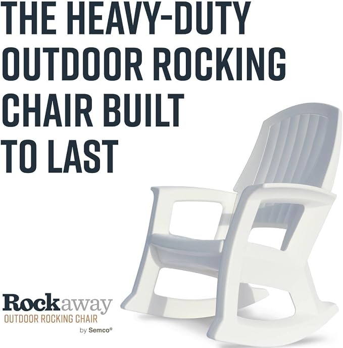 Semco Rockaway Heavy Duty Polyethylene All Weather Outdoor Patio or Deck - Image 7
