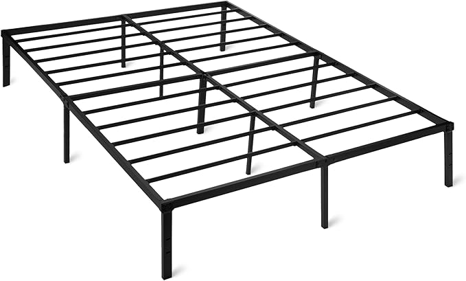Amazon Basics Metal Bed Frame, Non-Foldable Platform by AmazonBasics