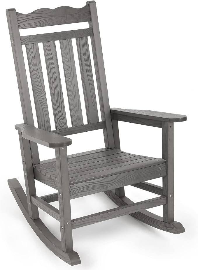 Stoog Outdoor & Indoor Rocking Chair, All-Weather Porch Rocker by Stoog