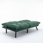 GDFStudio Hayezc Loveseat Sofa, Convertible Sofa Bed, 2-in-1 Folding Modern - Image 9