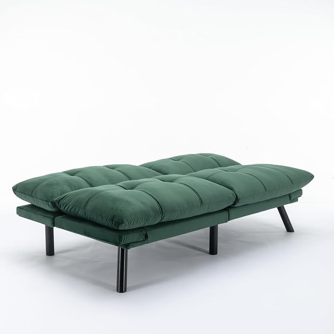 GDFStudio Hayezc Loveseat Sofa, Convertible Sofa Bed, 2-in-1 Folding Modern - Image 9