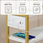 HOOBRO Small Narrow Side Table - Image 6