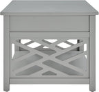 Alaterre Furniture Coventry Classic 36-Inch Wood Coffee Table - Image 9