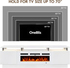 70" TV Stand for Living Room, Entertainment Center & Media Console - Image 5