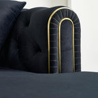 Luxury Velvet Chaise Lounger - Image 8