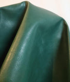 Hunter Green Soft Faux Leather Fabric PU Leather by The Yard Synthetic Pleather - Image 5