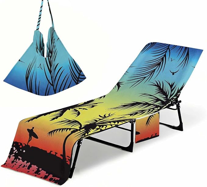 Irisbell Lounge Chair Towel Cover by Irisbell