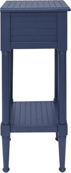 Linon Raleigh Navy Small Accent Table - Image 8