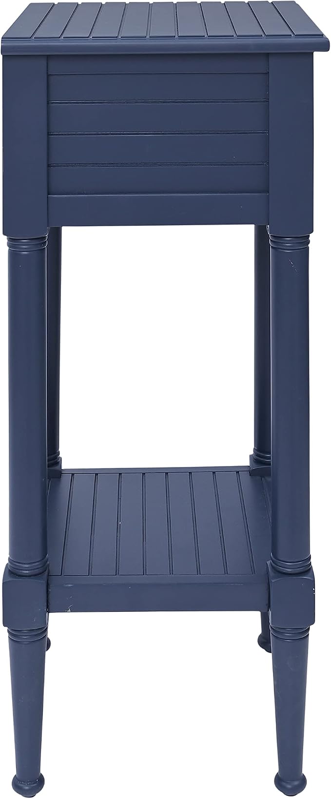 Linon Raleigh Navy Small Accent Table - Image 8
