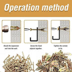 Self Drilling Anchors Screws, Self Drilling Drywall Anchors and Screws kit - Image 5
