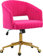 Home Office Chair Swivel Velvet Desk Chair Accent Armchair Upholstered Modern by KCC