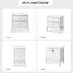 HULALA HOME Solid Wood End Tables Set of 2 - Image 5