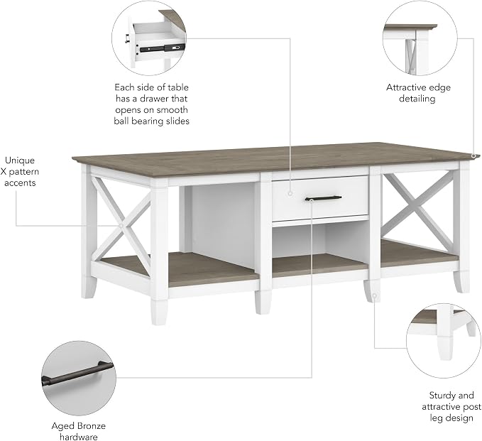 Bush Home Key West Coffee Table - Image 8