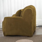 vctops 1-Piece Velvet Plush Stretch Chair Sofa Slipcover Soft Fuzzy Fluffy - Image 4