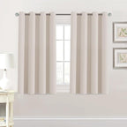 H.VERSAILTEX Blackout Curtain for Living Room Small Window Kitchen Blackout by HVERSAILTEX