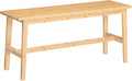 HOOBRO 39.3'' Bamboo Dining Bench, Farmhouse Table Bench, Kitchen & Living Room by HOOBRO