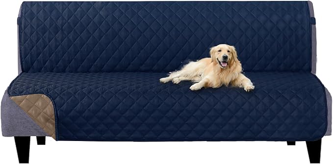 U-NICE HOME Futon Sofa Covers 68''Armless Couch Cover, Pet Friendly, Elastic by U-NICEHOME