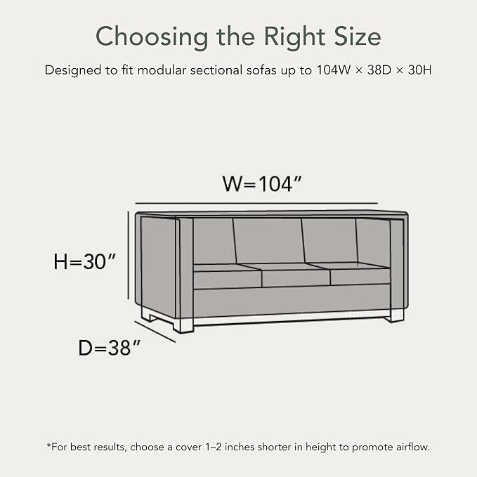 Covermates Modular Sectional Sofa Cover - Image 2