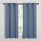 NICETOWN Home Fashion Thermal Insulated Solid Grommet Blackout Window Treatment - Image 2