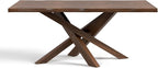 Furniture of America Nazaen II 71" Mid-Century Modern Solid Wood Live Edge - Image 4