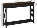 ChooChoo 47" Farmhouse Console Table - Image 2