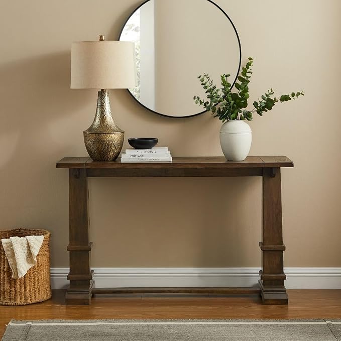 Crosley Furniture Joanna Modern Farmhouse Sofa Console Table - Image 6