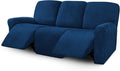 ULTICOR Velvet 8-Pieces Recliner Sofa Covers Stretch Reclining Couch Covers by ULTICOR