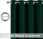 Yakamok Room Darkening Curtains 52x84 inch Pine Tree Green-Living Room | 2 - Image 2