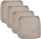 Sqodok Patio Cushion Cover 22x20 inch, Outdoor Seat Cushion Slip Cover by Sqodok