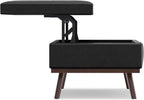 SIMPLIHOME Owen Lift Top Coffee Table Storage Ottoman - Image 8