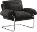 Modway Ansel Boucle Accent Chair in Charcoal by Modway