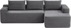 97" Cloud Sectional Couch, Modern Modular Sectional Sofa - Image 6