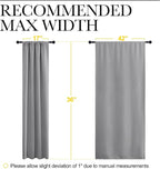 NICETOWN RV Blackout Curtains for Camper Windows, Short Room Darkening Curtains - Image 7