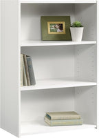 Sauder Beginnings 3-Shelf Bookcase/ Book shelf, Soft White finish - Image 4