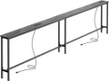 SUPERJARE 102 Inch Sofa Table by SUPERJARE