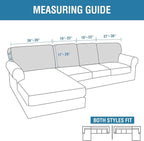 H.VERSAILTEX Backrest Cushion Covers Sectional Couch Back Cushion Covers - Image 3