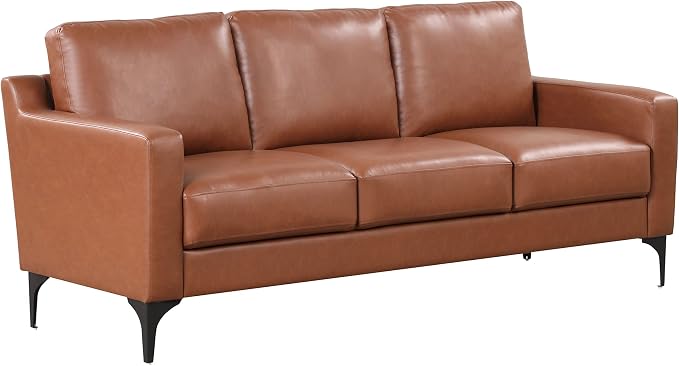Serta Triton 78" Sofa, Transitional Modern, Dreamcoil Comfort, Metal Legs - Image 3